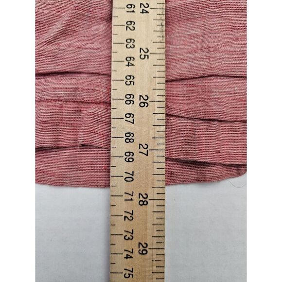 Orvis Mens Shirt Linen Button Up Pink Short Sleeve Size M - Picture 11 of 13